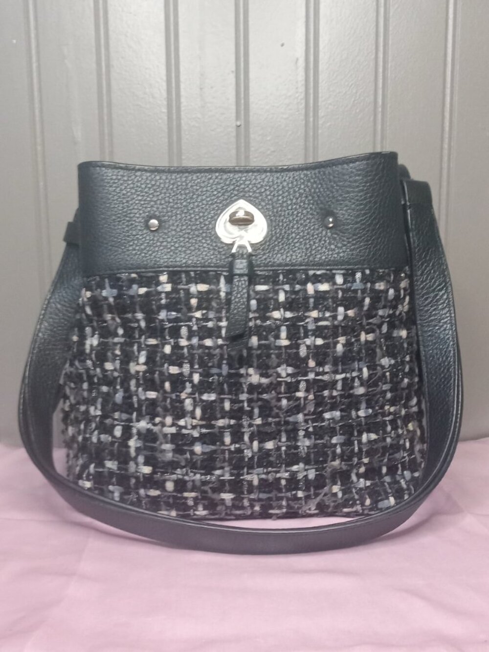 Kate Spade New York Marti Tweed Bucket Bag - Picture 3 of 5